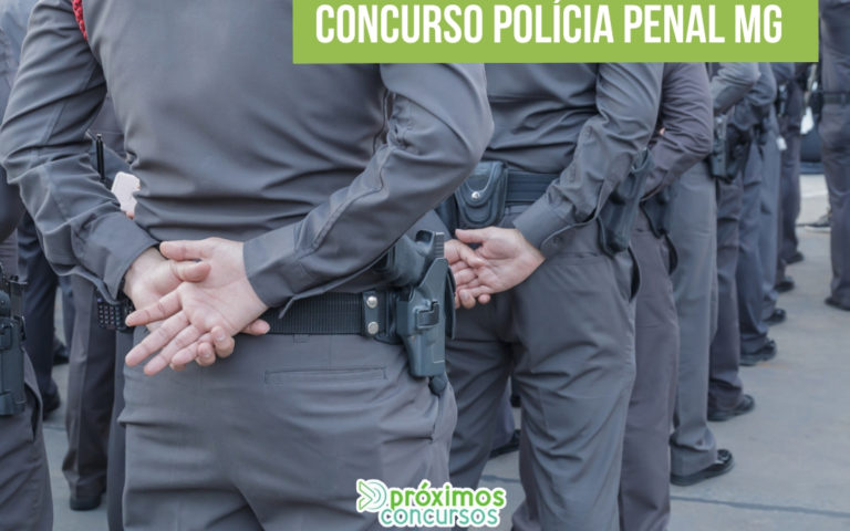 Concurso Policia Penal MG