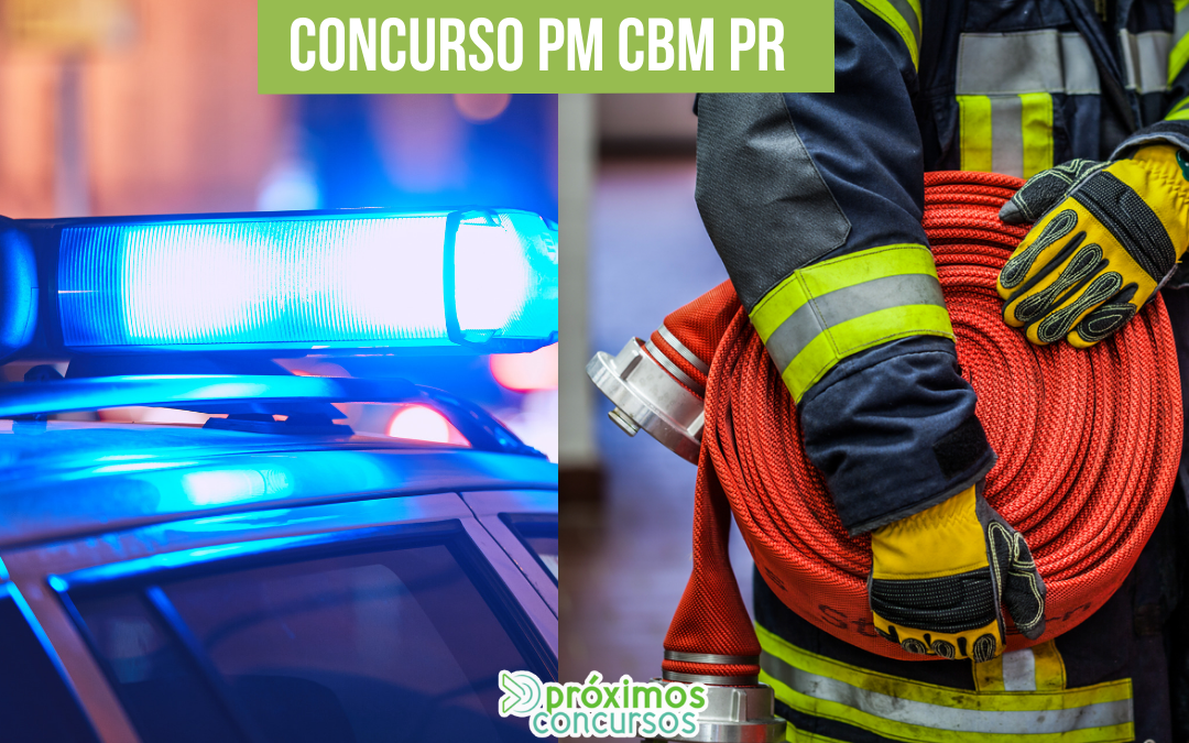 Concurso PM CBM PR: Edital publicado com 2.400 vagas para Soldado!