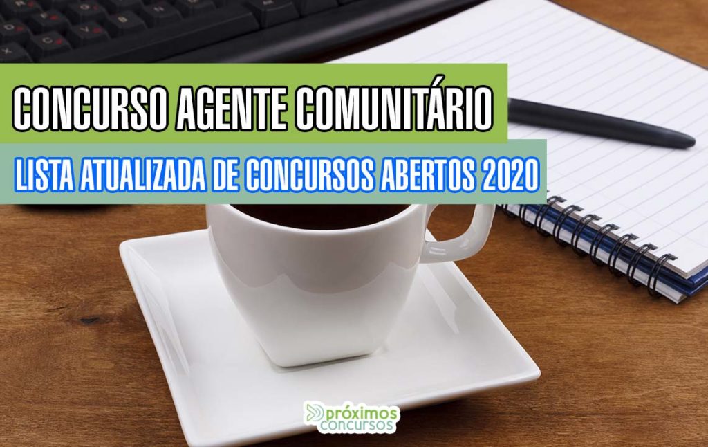 Concurso Agente Comunitário de saude 2020