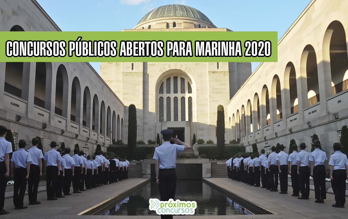 Concursos abertos Marinha