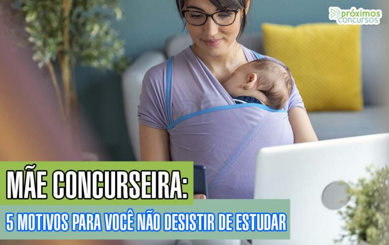 mãe concurseira