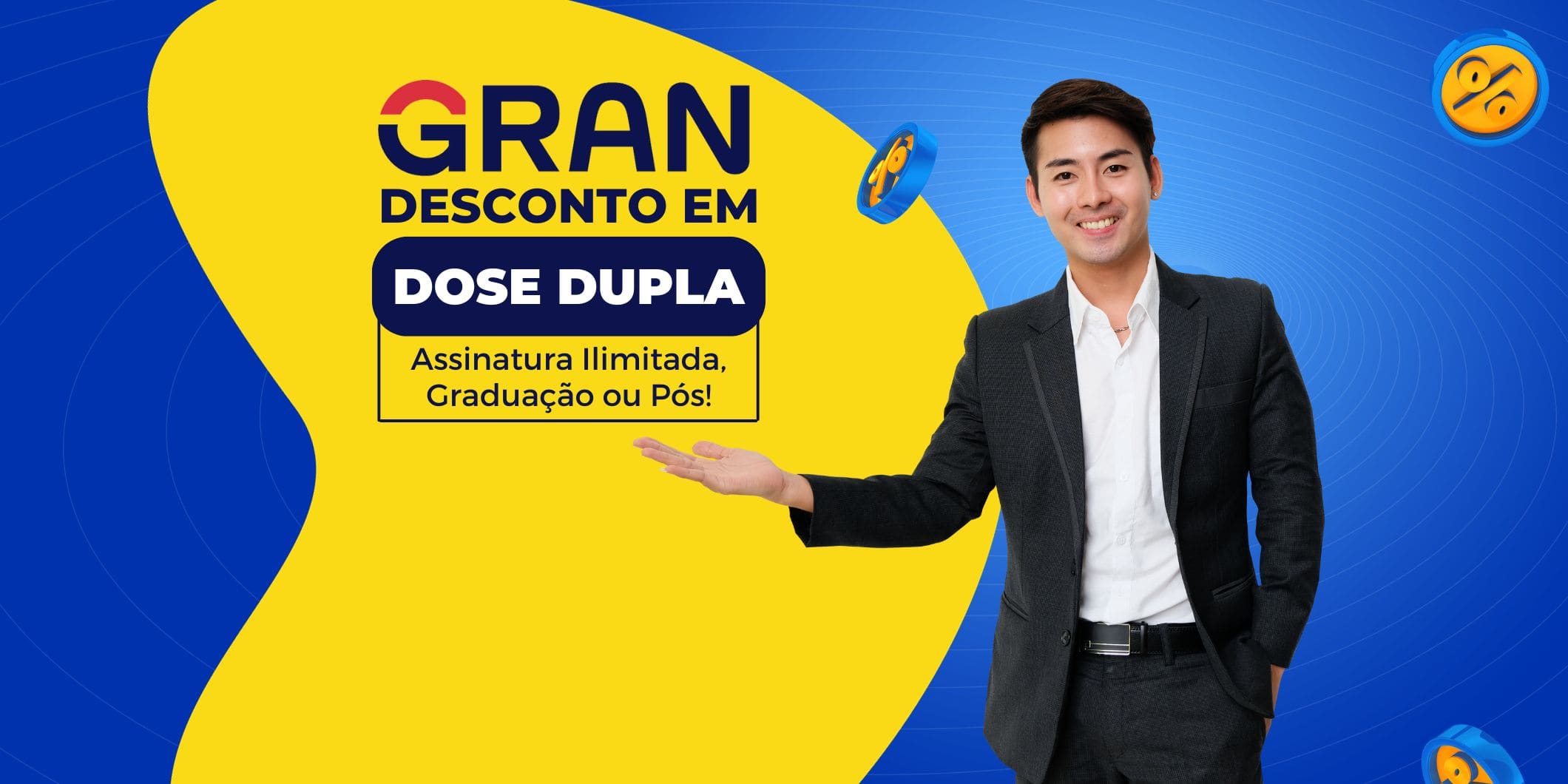 promoção gran cursos online