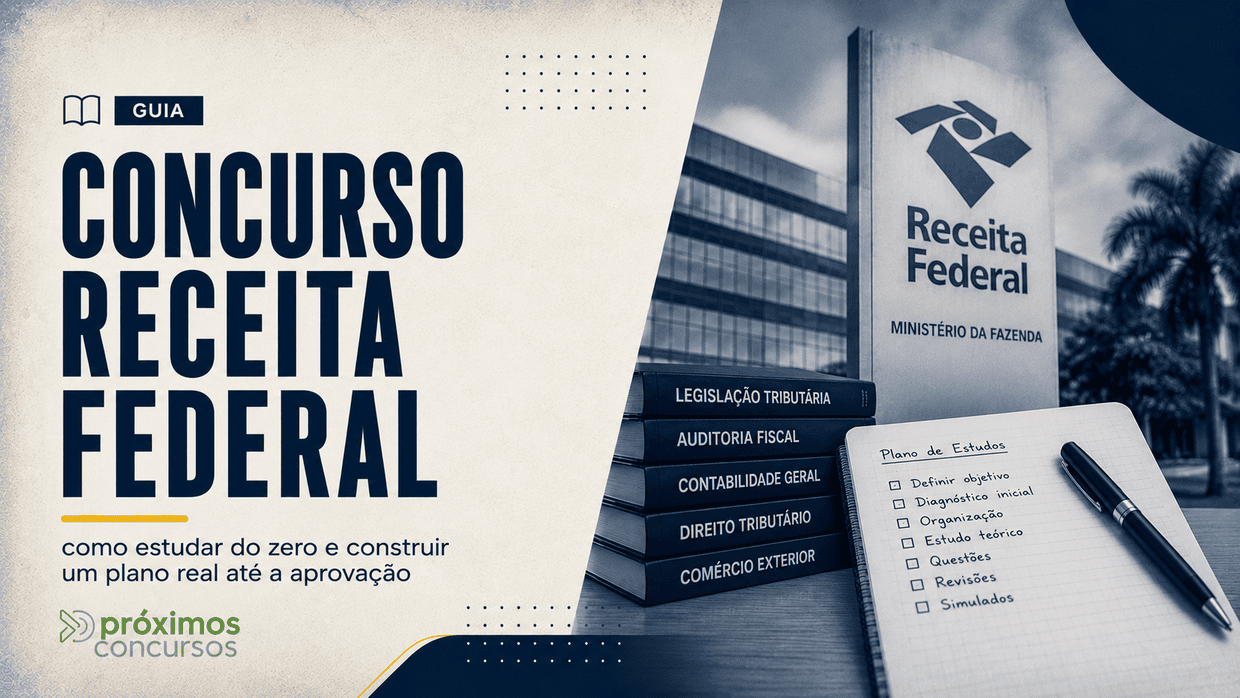 Concurso Receita Federal: Como Estudar do Zero e Construir um Plano ...